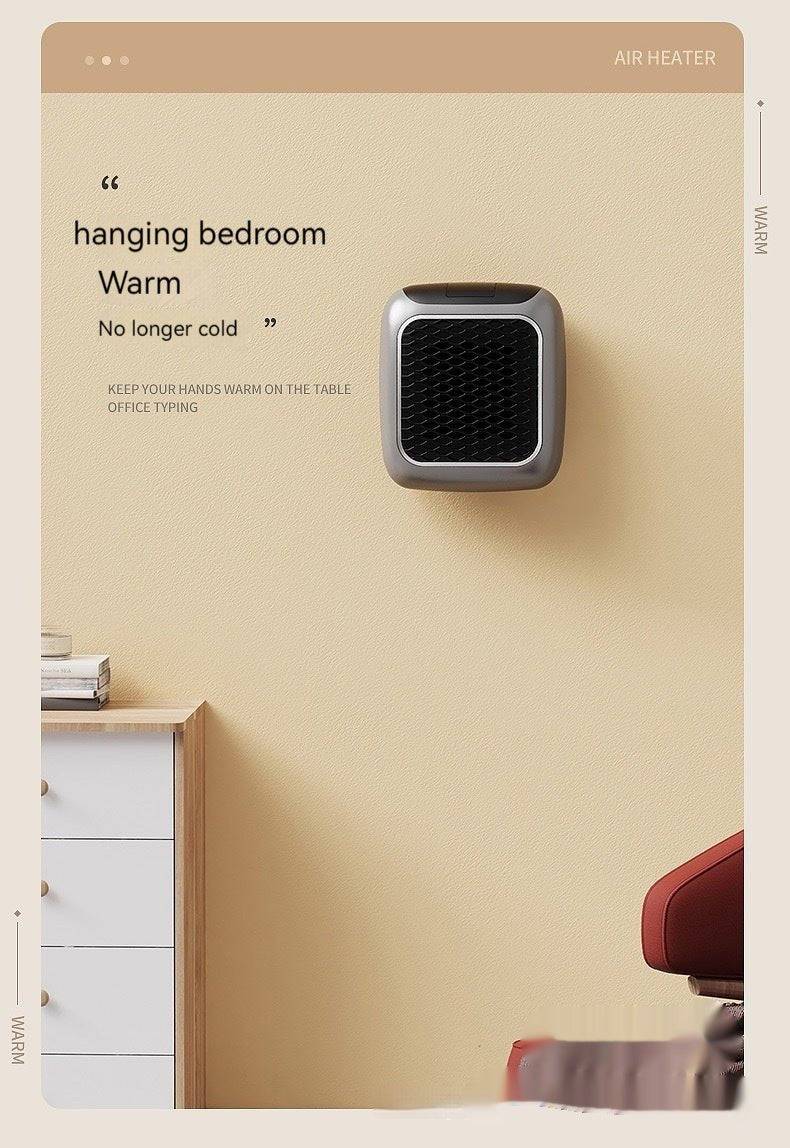 Mini Fan Heater Wall - mounted Dormitory Warm Artifact