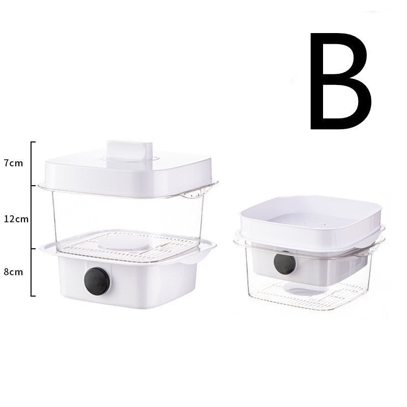 Multi-Layer Dish Cover Heat Preservation Kitchen Cover Dining Table Leftover Storage Box Transparent Stack of Food (Color : A, Size : One Size)