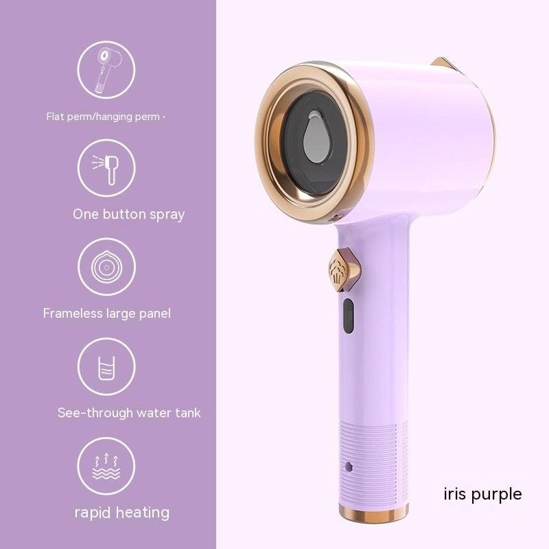 lothes Travel Home Appliances Vertical US Plug Ironing Machine, Mini Portable Handheld Garment Steamer Fabric Steam Iron For Clothes Travel, Color Beige, 243*87*10(1mm), LLCJ0285