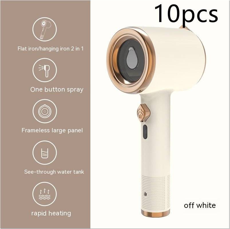 lothes Travel Home Appliances Vertical US Plug Ironing Machine, Mini Portable Handheld Garment Steamer Fabric Steam Iron For Clothes Travel, Color Beige, 243*87*10(1mm), LLCJ0285