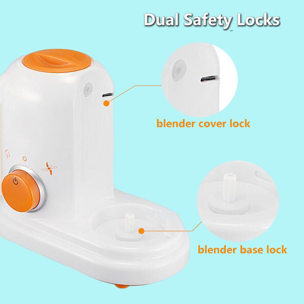 Baby Food Maker, Multifunction Baby Food Processor Chopper Grinder, Baby Food Steamer and Puree Blender in-One, with Bottle Warmer, Auto Cooking & Grinding with Touch Control Panel&Self Cleans