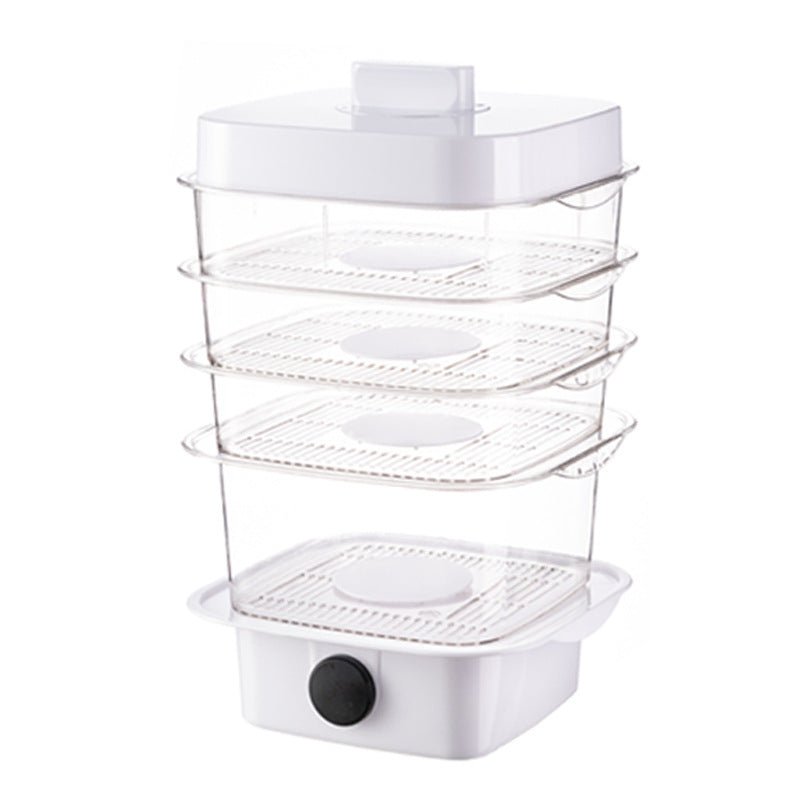 Multi-Layer Dish Cover Heat Preservation Kitchen Cover Dining Table Leftover Storage Box Transparent Stack of Food (Color : A, Size : One Size)